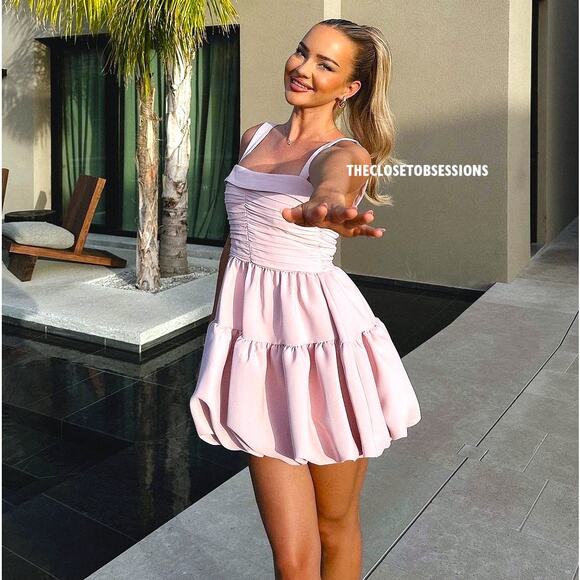 ZARA BLOGGER FAVE!!! Short Dress with Wide Straps NWT - Picture 3 of 17